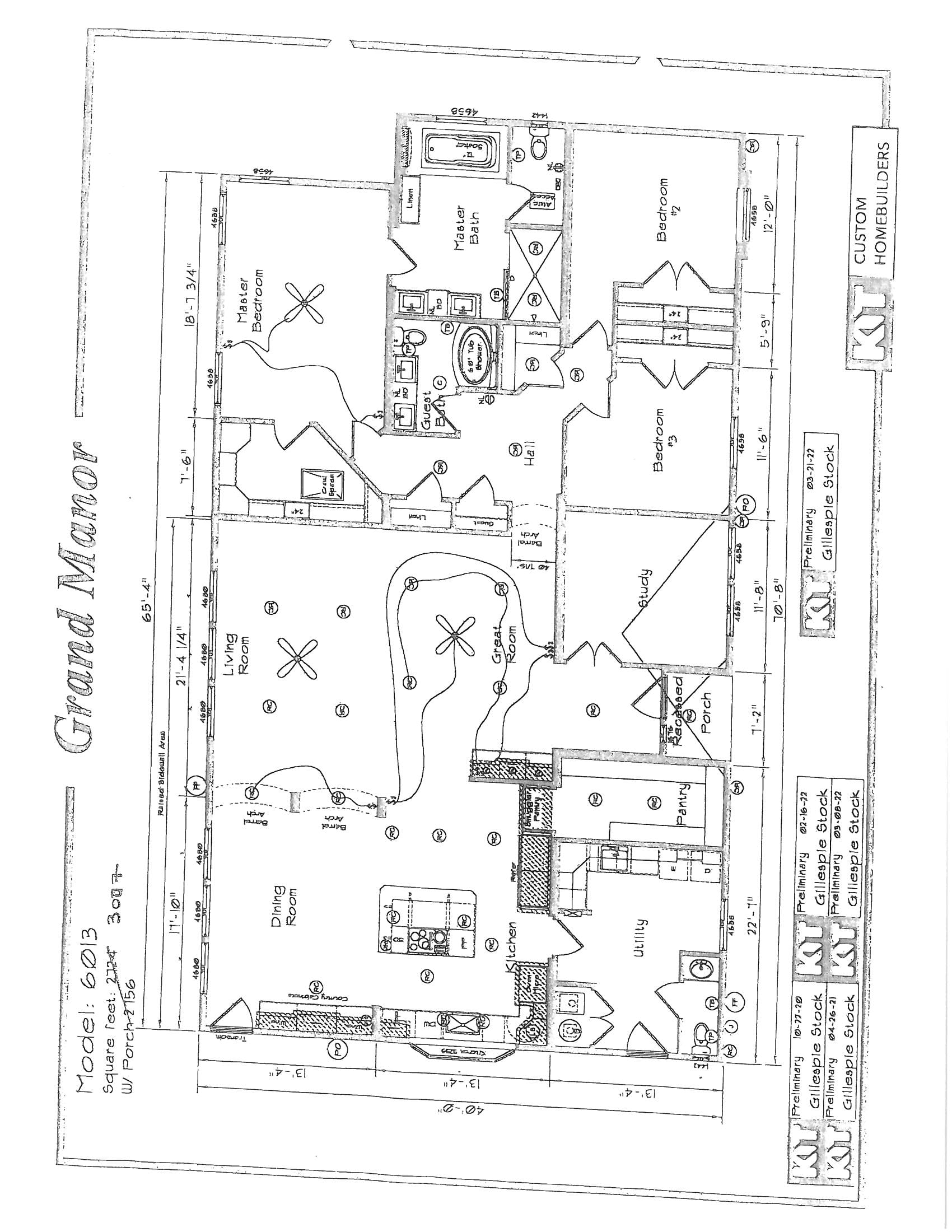 Grand Manor 6013 For Sale by Gillespie Homes